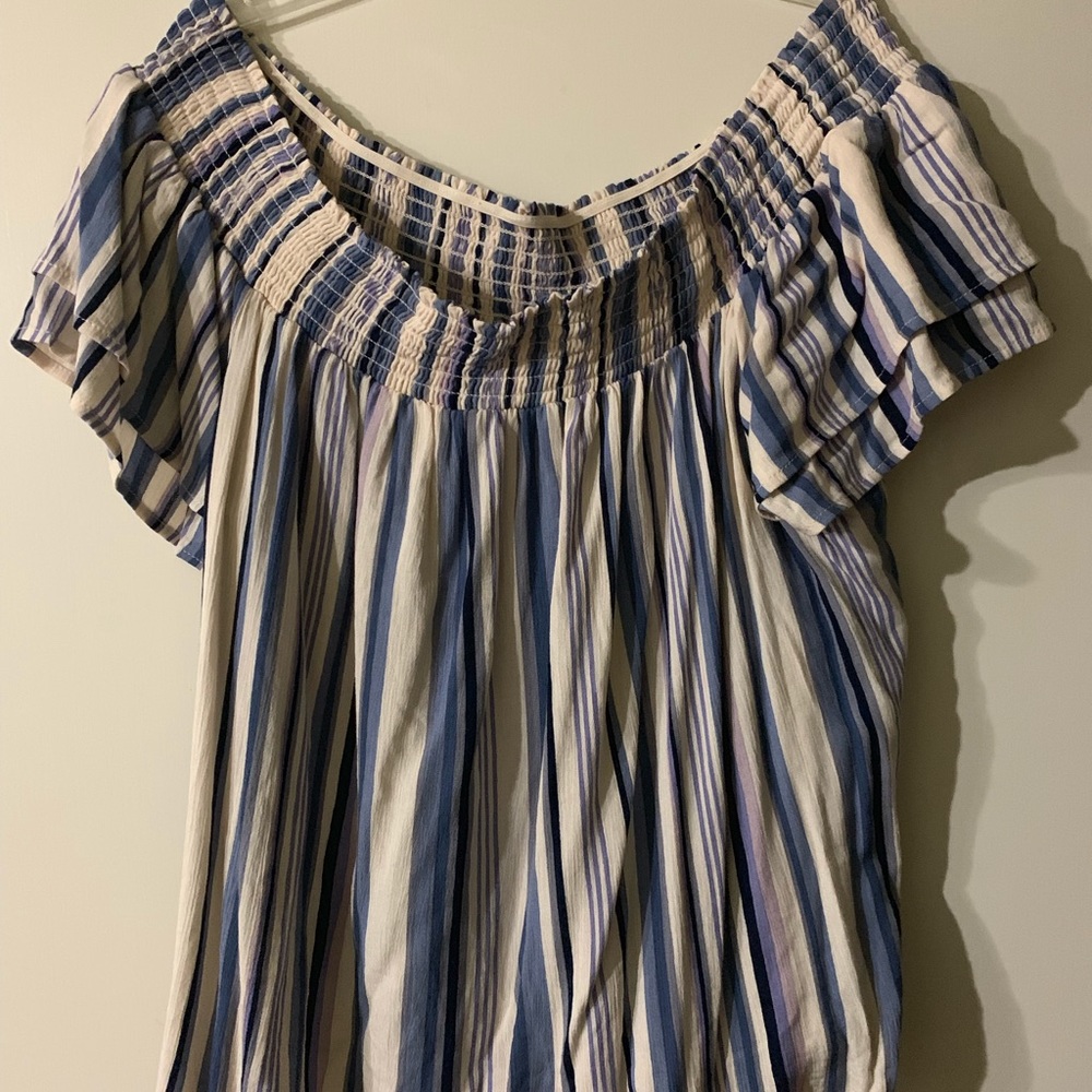 Off the shoulder blouse